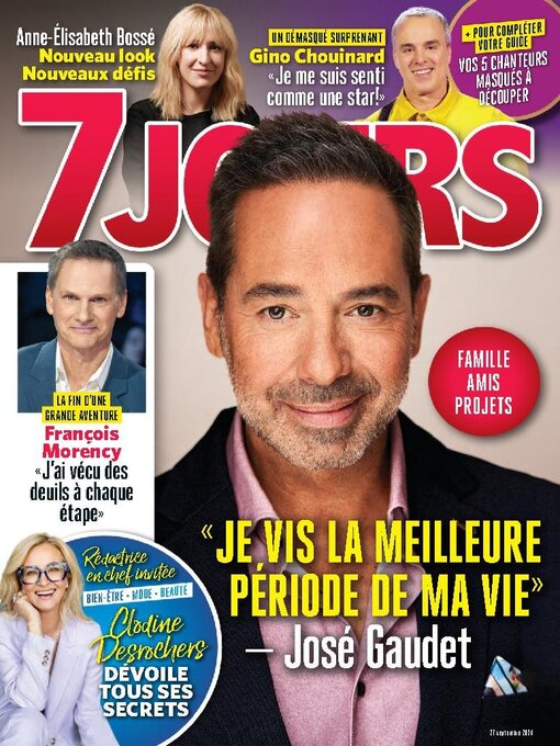 Détails du titre pour 7 Jours par TVA Publications Inc. - Disponible